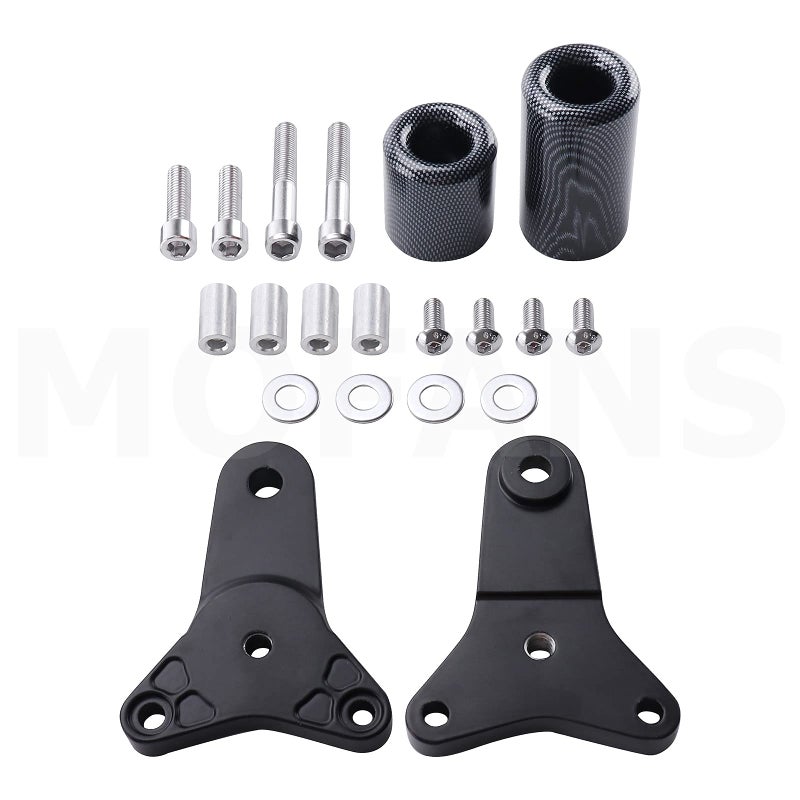 MOFANS Carbon Frame Slider Crash Bars Protector Fit for Suzuki Gsxr 600 750 2011 2012 2013 2014 2015 2016 2017 2018 2019 2020 - Image 3
